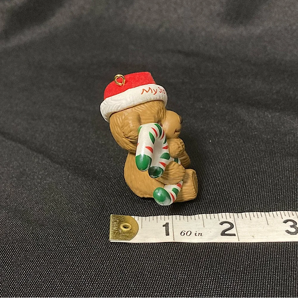 💚 Vintage Hallmark Keepsake Ornament Child’s Third Christmas 1994 Teddy Bear